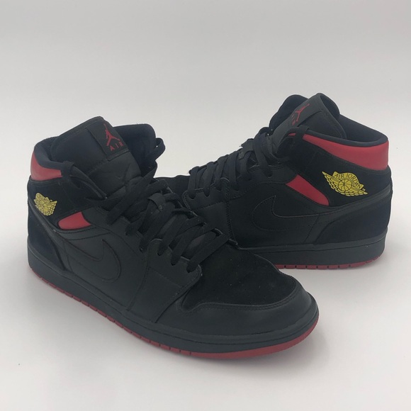 Nike Air Jordan 1 all black, black gum - Picture 2 of 5